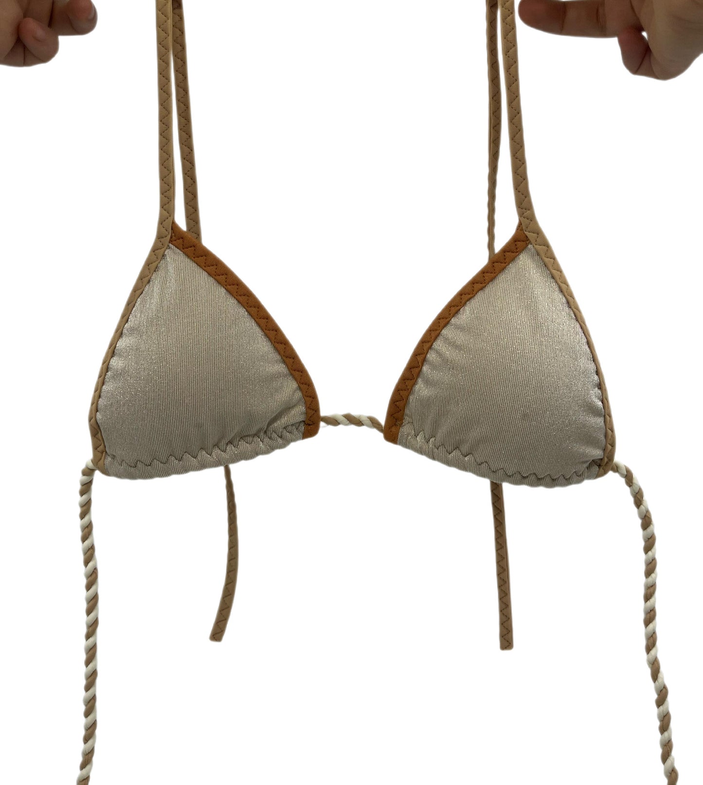 Tie Brief Triangle Crinkle Bikini Set Top 20
