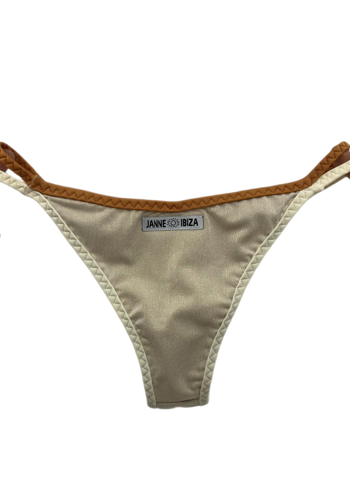 Tie Brief Triangle Crinkle Bikini Set Bottom 20