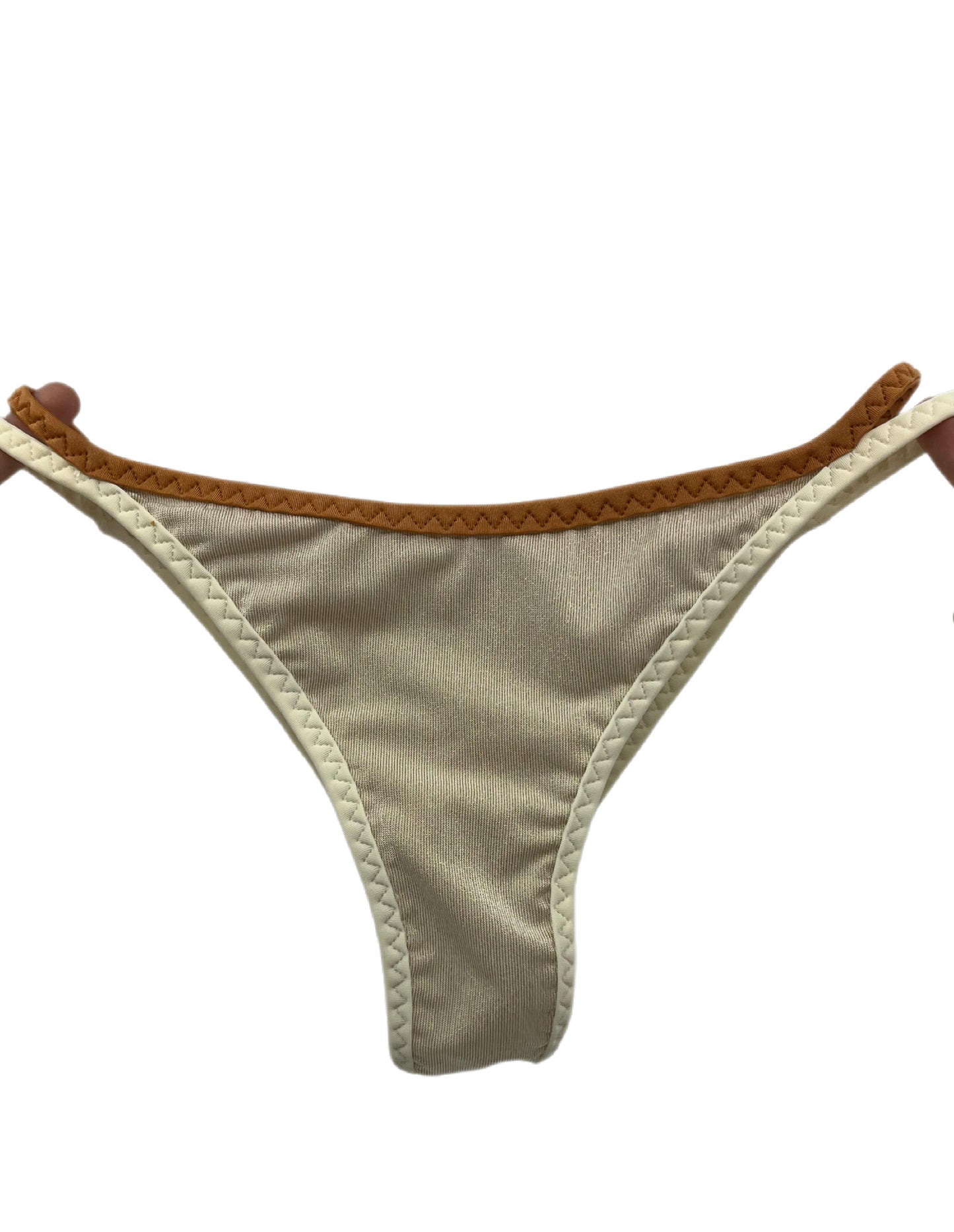 Tie Brief Triangle Crinkle Bikini Set Bottom 20