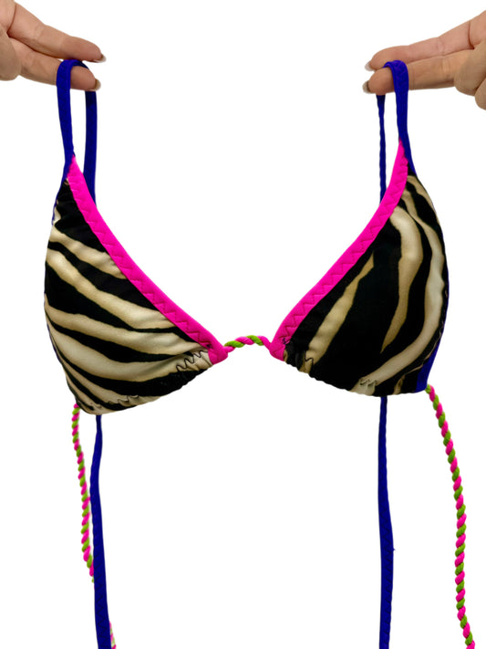Multi shade Triangle Bikini Top 34