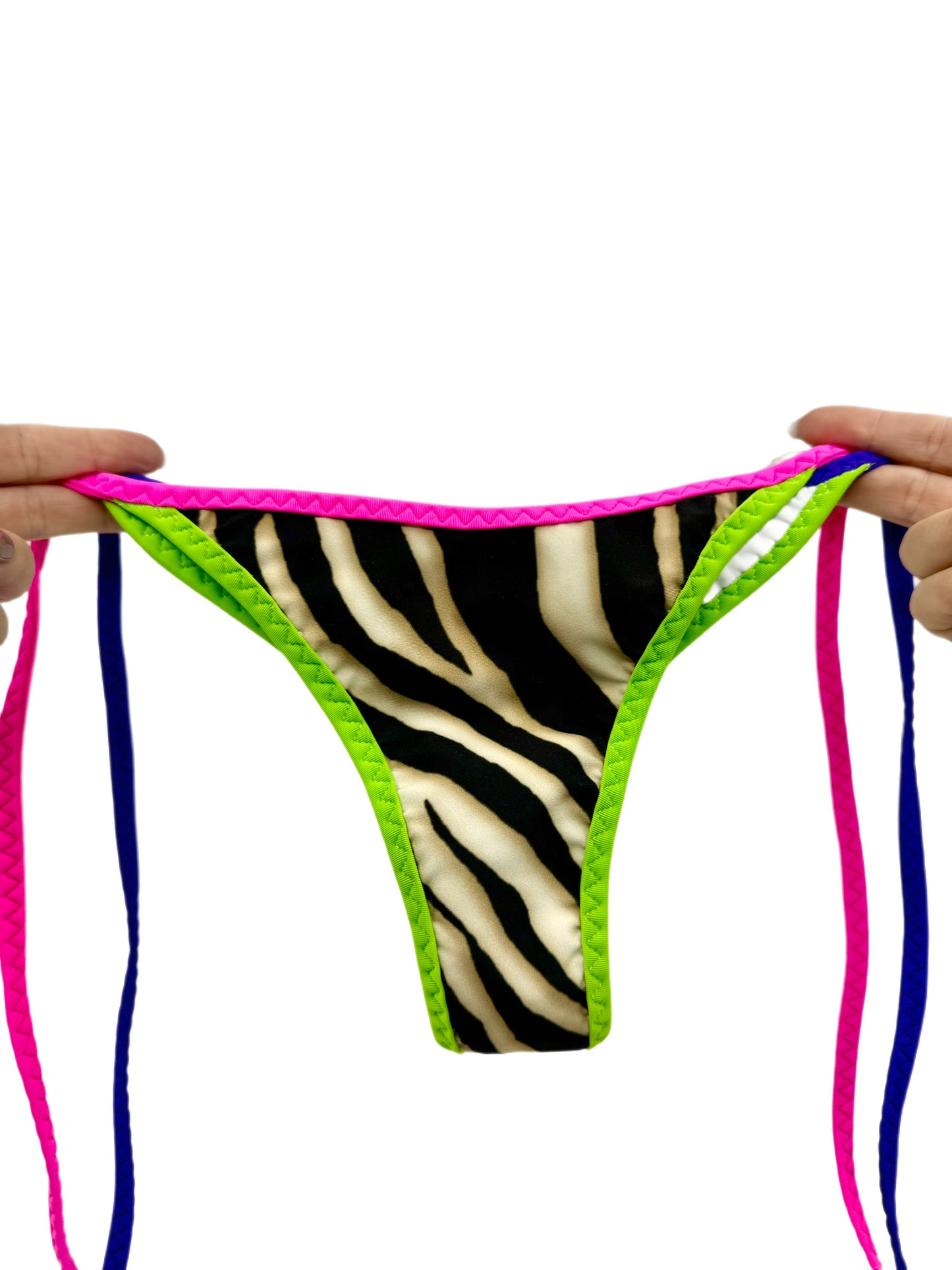 Multi shade Triangle Bikini Bottom 34