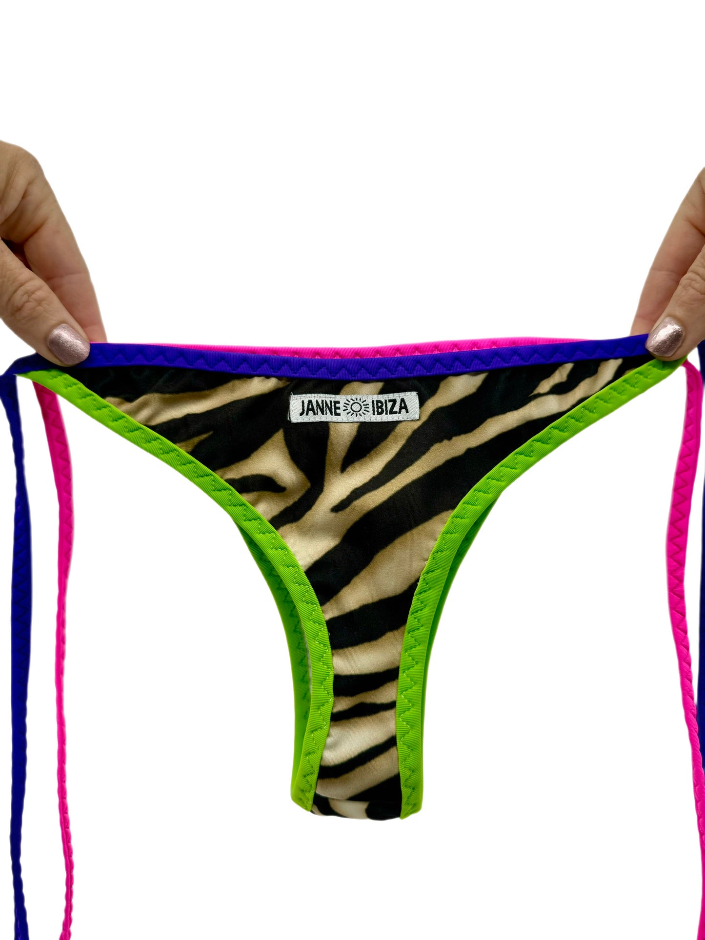 Multi shade Triangle Bikini Bottom 34