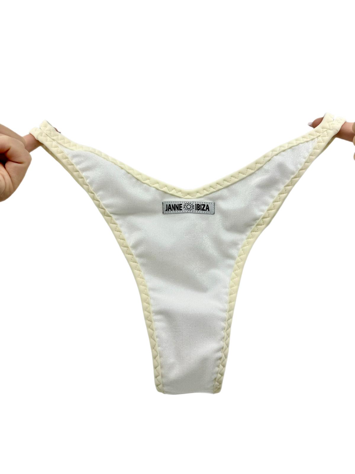 Double Line pale gray tone Bikini Bottom 44