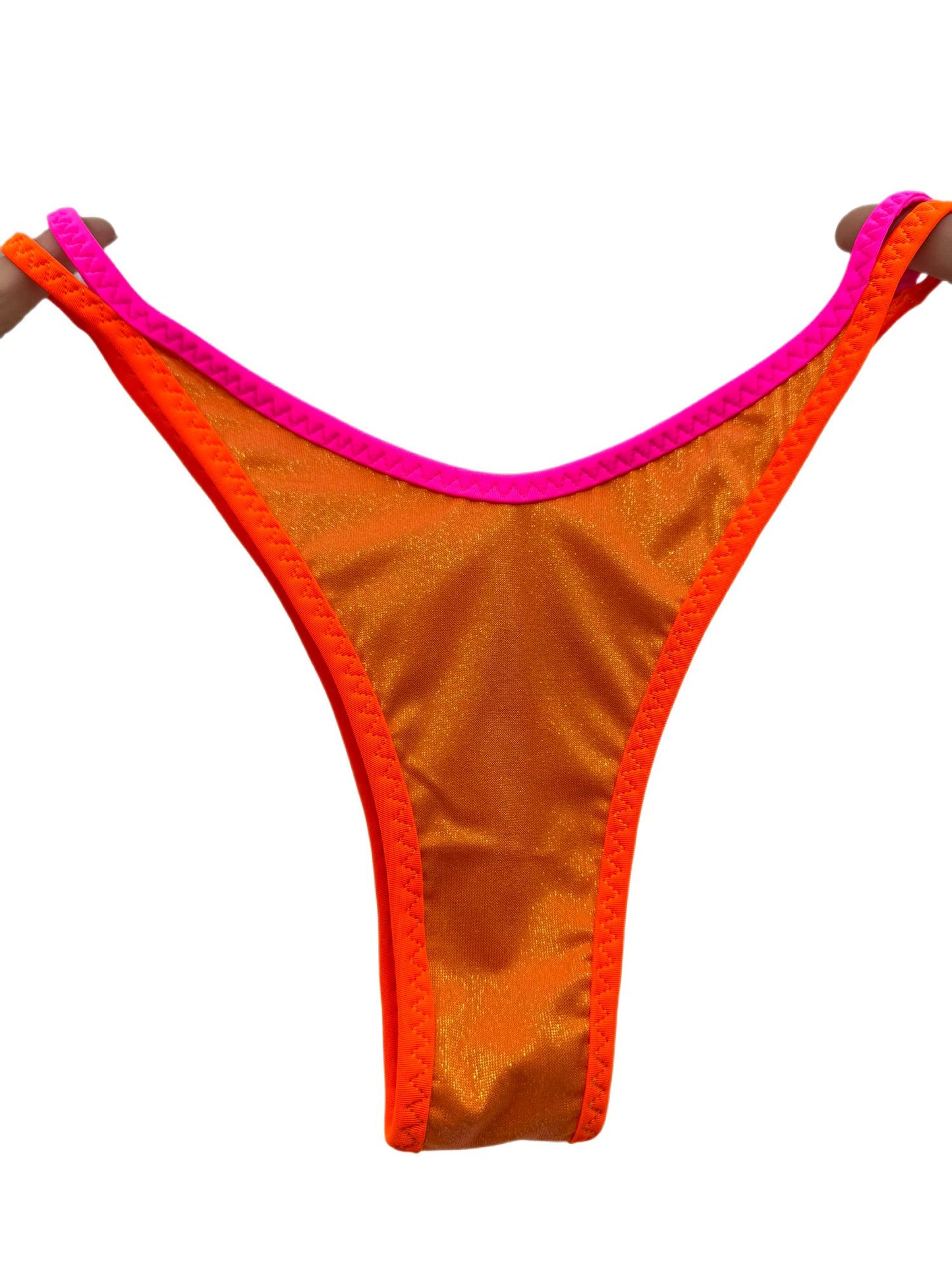Vivid Green Women's Triangle Bikini Bottom 64