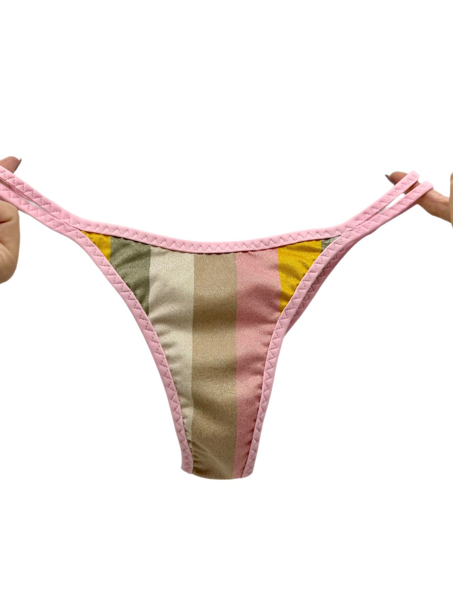 Summer Bikini Wear-resistant Quick Dry Summer Women Swimsuit Bottom 38