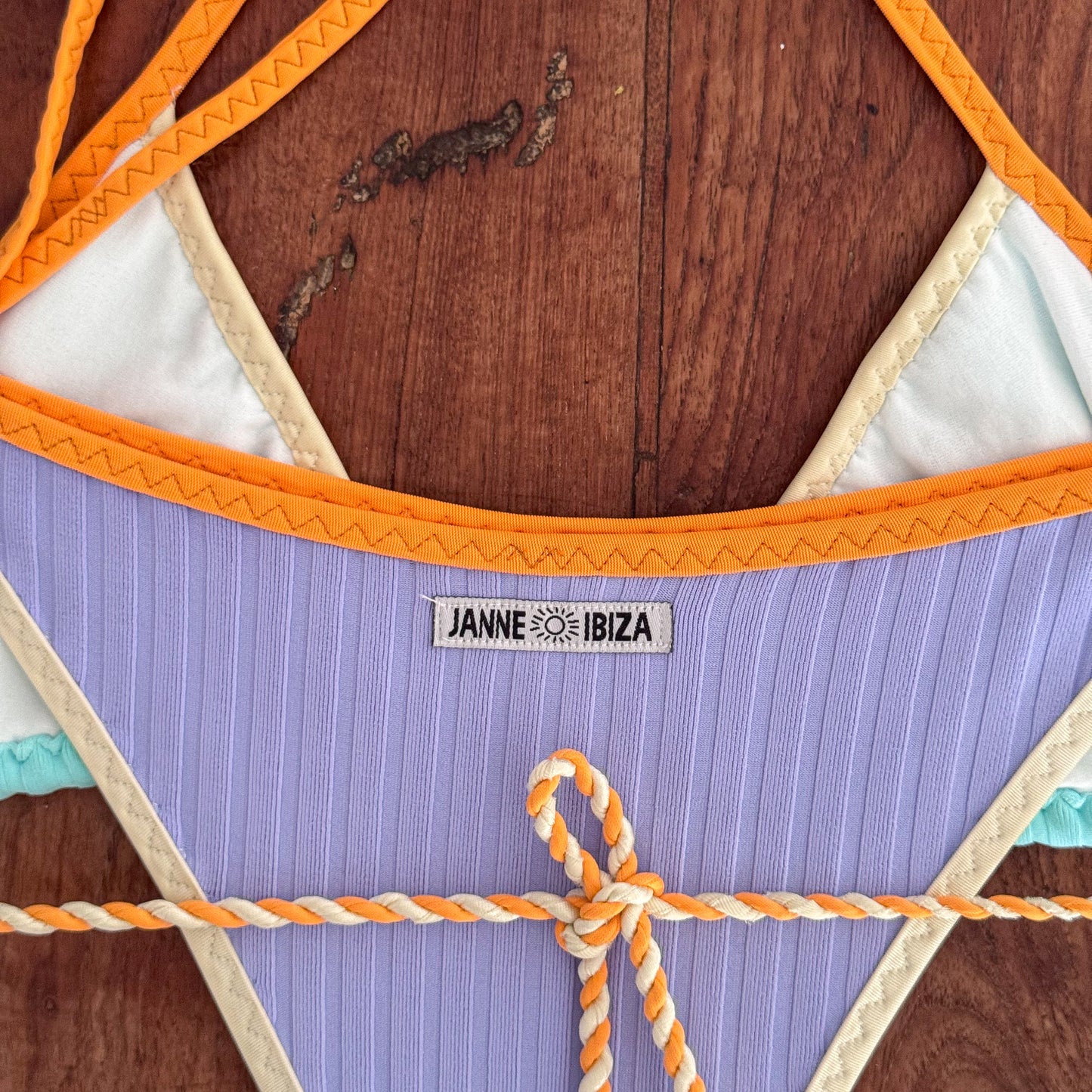 Aqua Sunset Bikini - One of a Kind