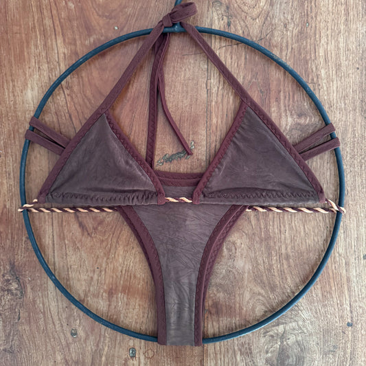 One-of-a-Kind Chocolate Bikini