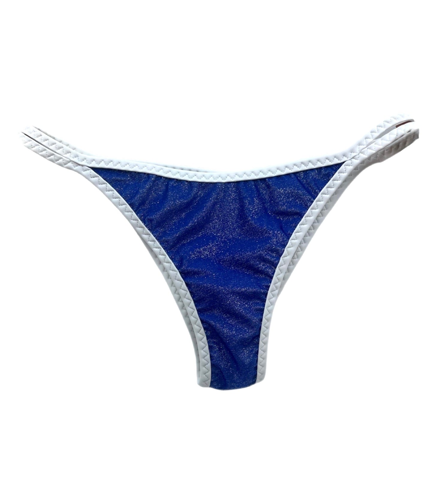 Navy blue and white classic BOTTOM  bikini 90
