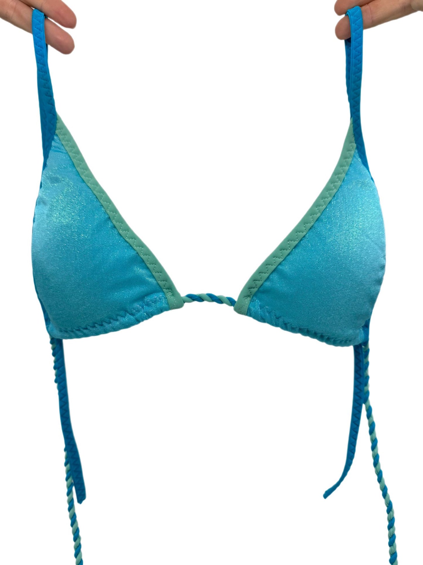 Bright Blue Women's Bikini Top 59