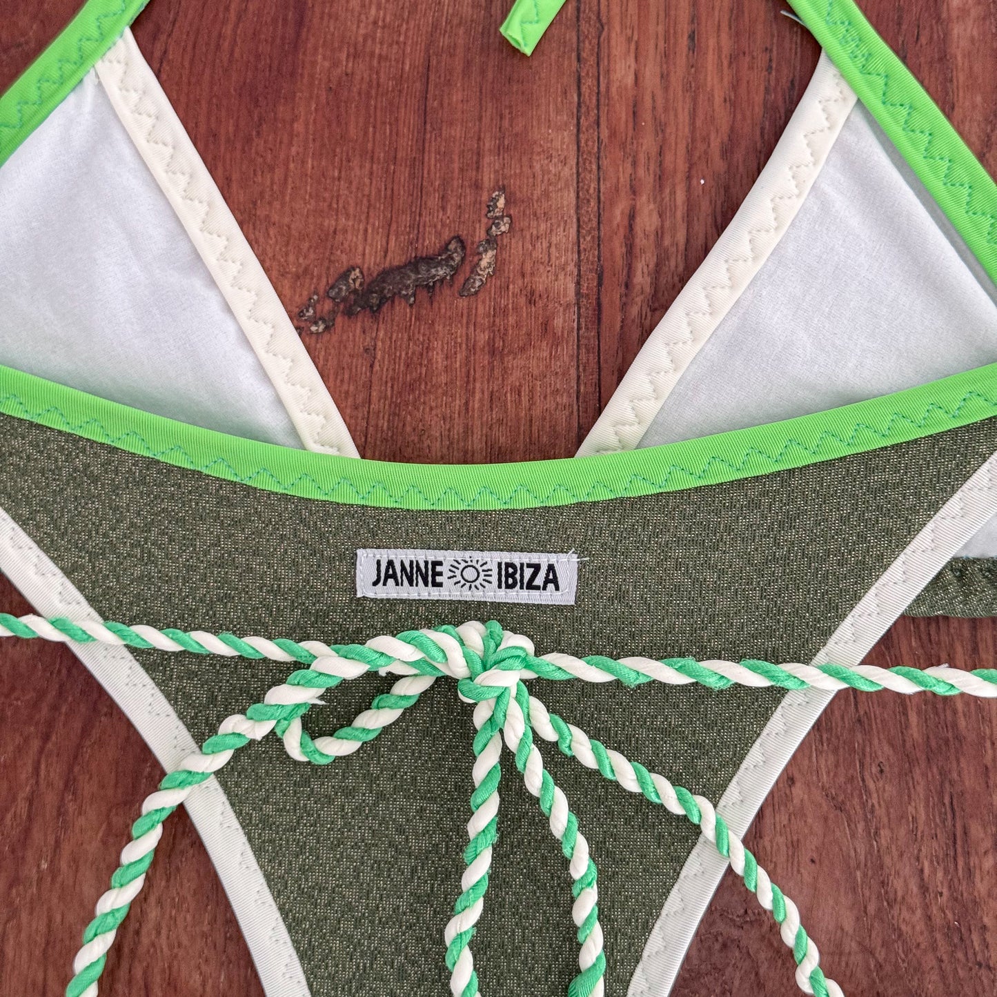 Electric Olive Bikini - One of a Kind