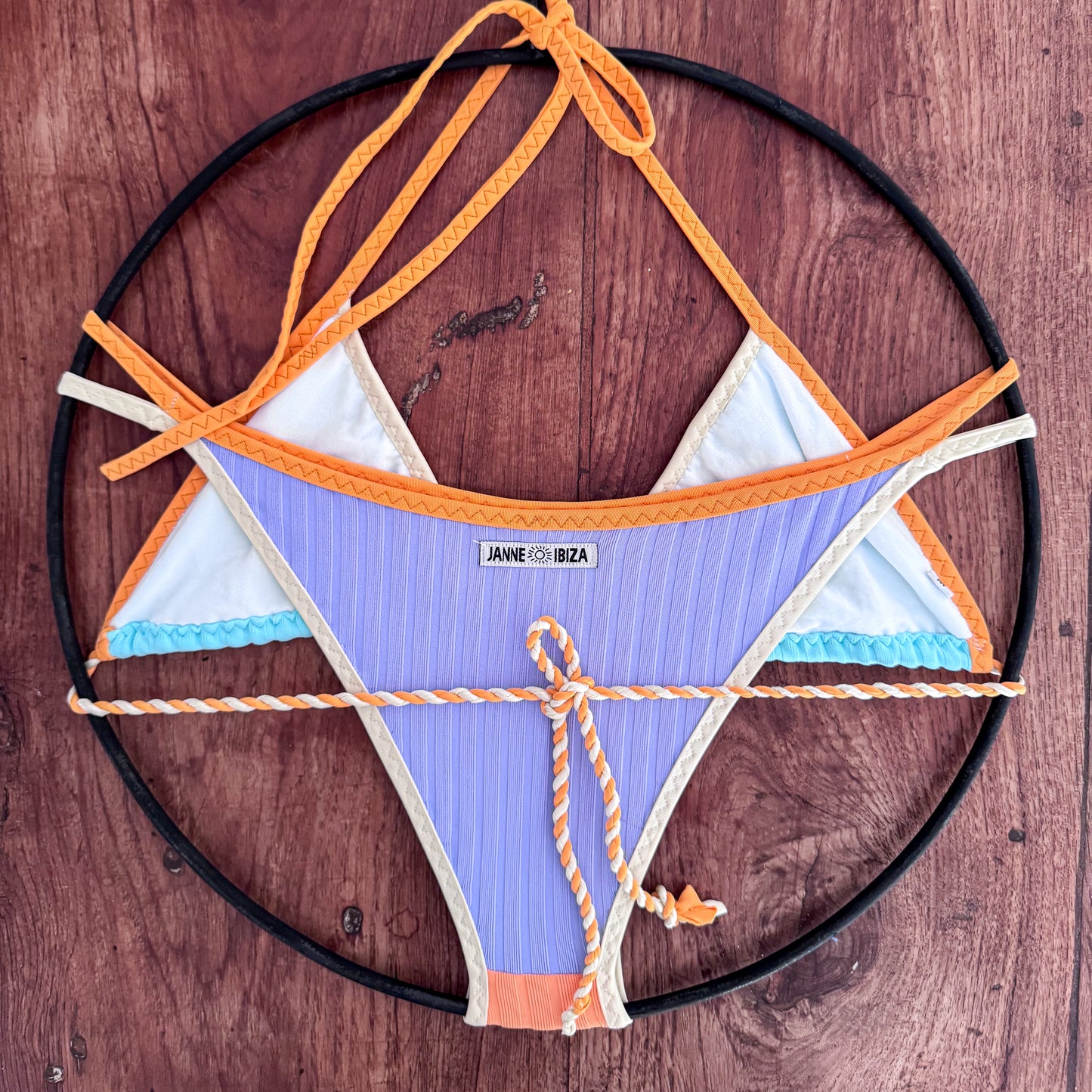 Aqua Sunset Bikini - One of a Kind