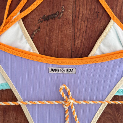 Aqua Sunset Bikini - One of a Kind