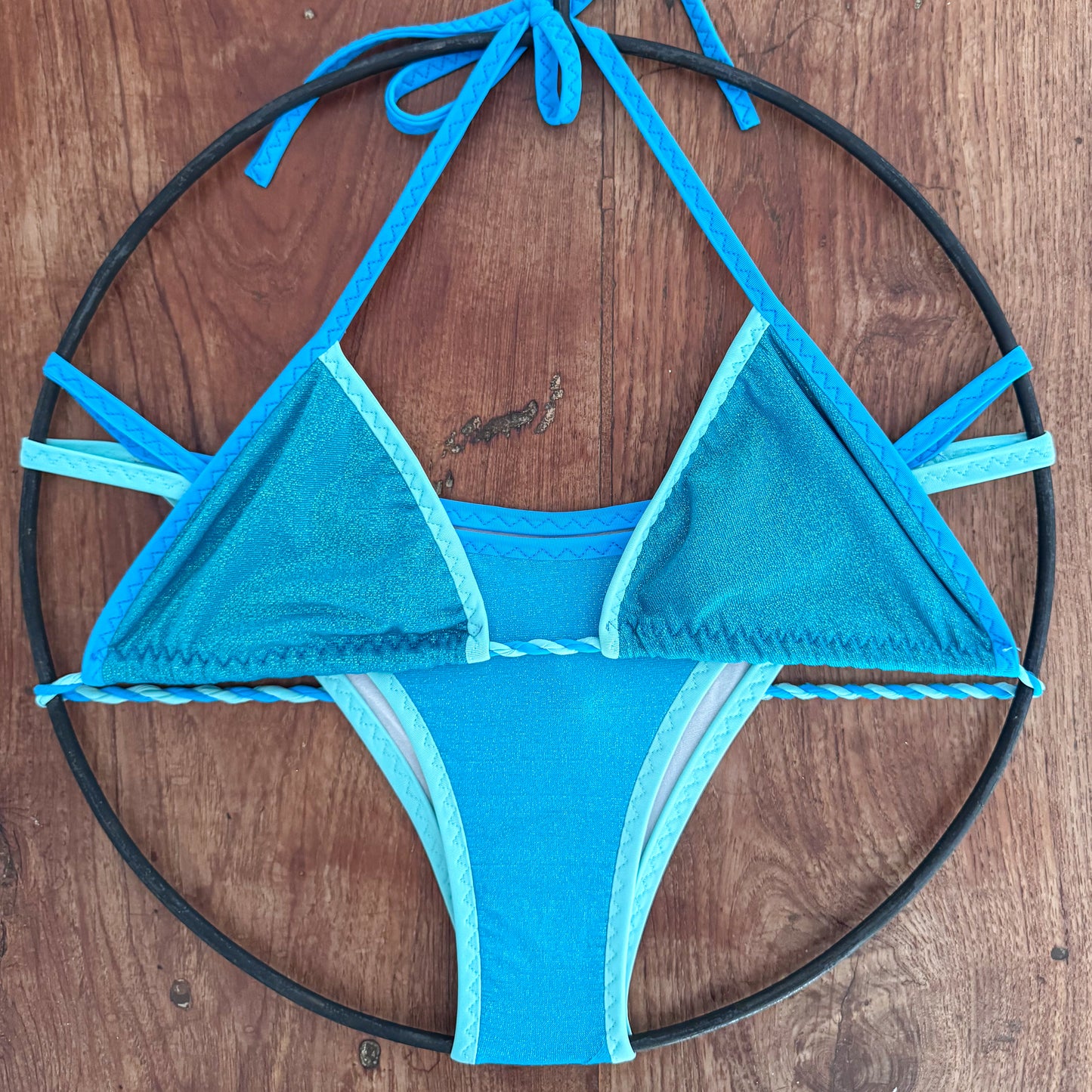 One-of-a-Kind Turquoise Bikini