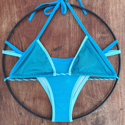 One-of-a-Kind Turquoise Bikini