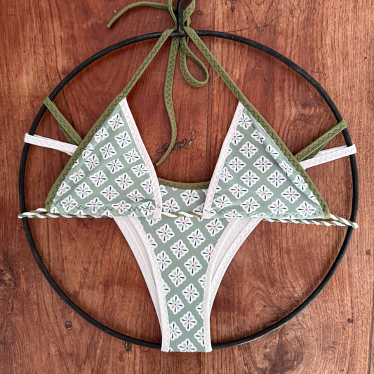 One-of-a-Kind Sage Green Bikini