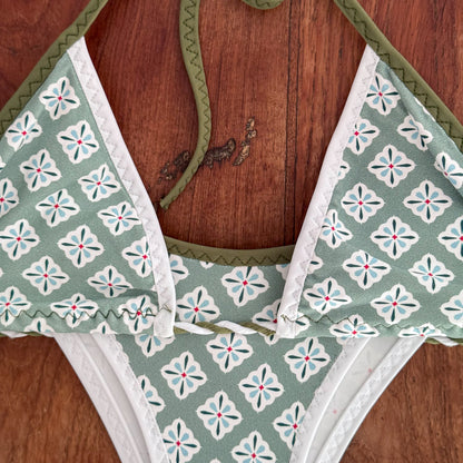 One-of-a-Kind Sage Green Bikini