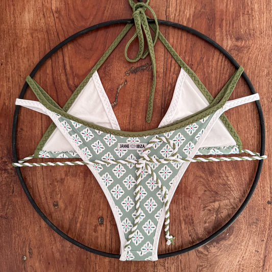 One-of-a-Kind Sage Green Bikini