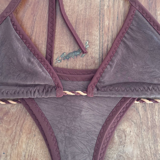One-of-a-Kind Chocolate Bikini