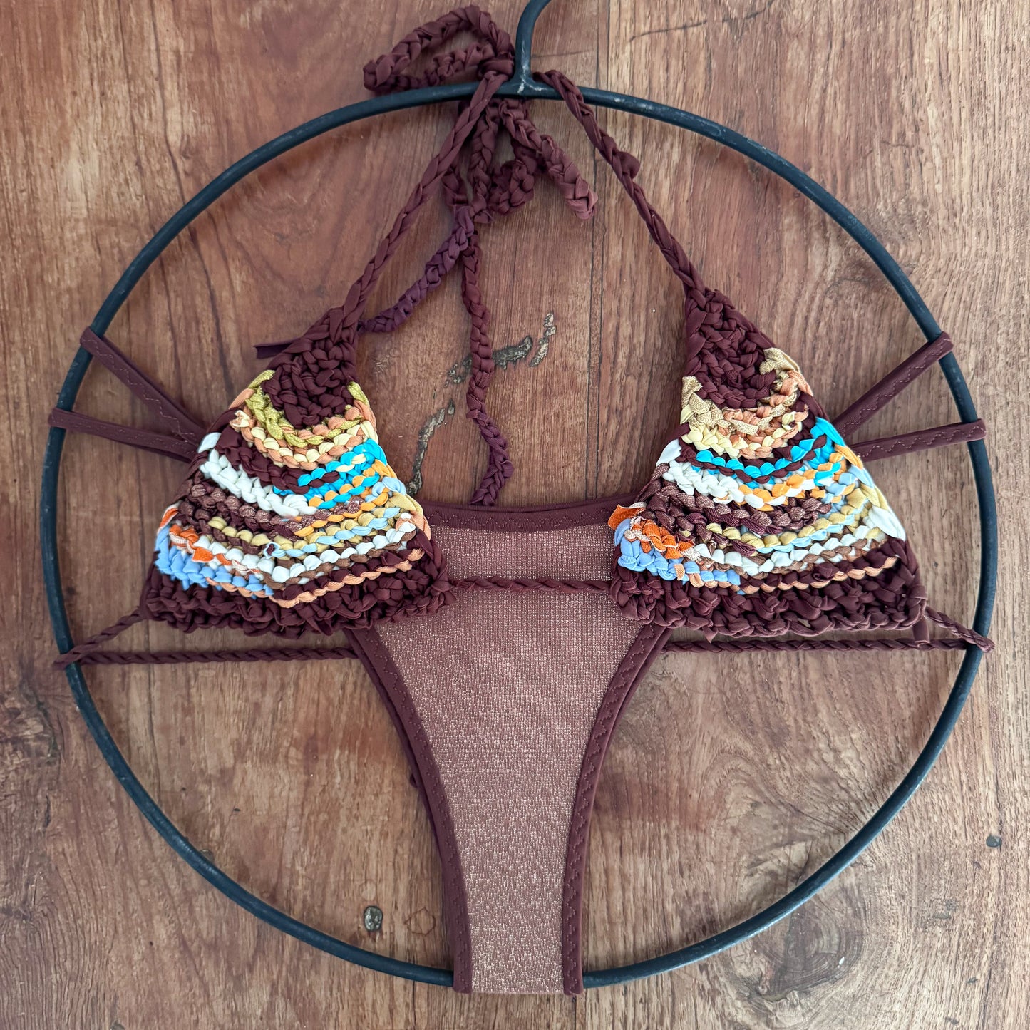 One-of-a-Kind Hand-Crocheted Bikini