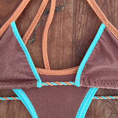 One-of-a-Kind Bronze Bikini