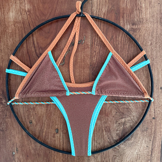 One-of-a-Kind Bronze Bikini